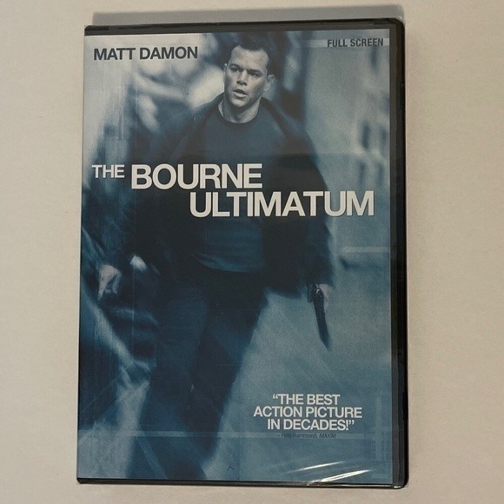 The Bourne Ultimatum DVD 2007 Full Screen Matt Damon NEW Sealed